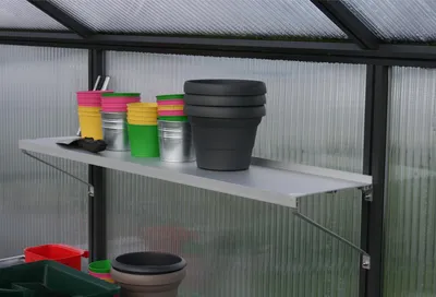 Produktbild von KGT Universal aluminium Hängeregal 150 x 25 cm (L x B)