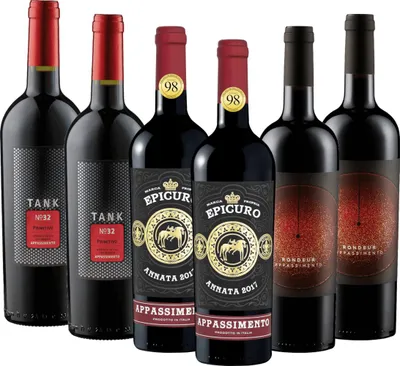 Produktbild von 6er Probierpaket - Unsere Top 3 Appassimento Weine