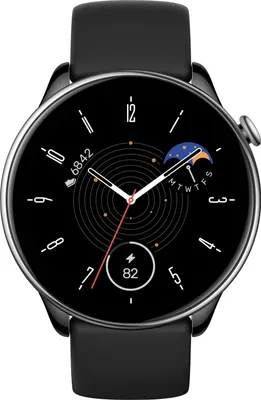 Produktbild von Amazfit GTR Mini Smartwatch schwarz, 416 Pixel AMOLED, Touchscreen & Gyroskop