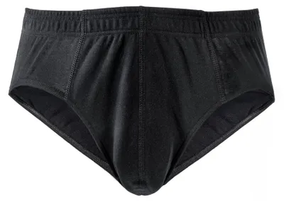 Produktbild von HERMKO 8300 Herren Slip aus Baumwolle / Elasthan, Größe:D 5 = EU M, Farbe:schwarz