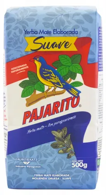 Obrázek produktu pro Yerba Mate Pajarito Suave 500g – Jemná Paraguayská, Tradiční Maté