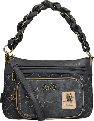 Image de Anekke sac à épaule bandoulière sac à épaule Boutique Crossbody Bag Multicolor bleu marine