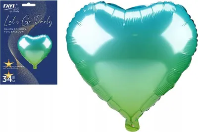 Zdjęcie produktu dla Balon foliowy serce 45 cm na hel – dekoracja walentynkowa i okolicznościowa