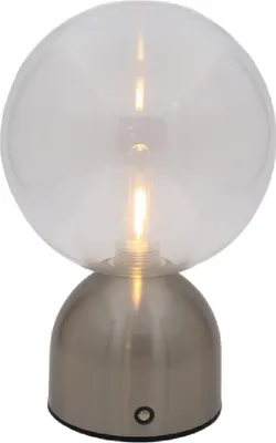 Produktbild von Luxus - Touch-Tischlampe - Lina - Silber - H23 x Ø15