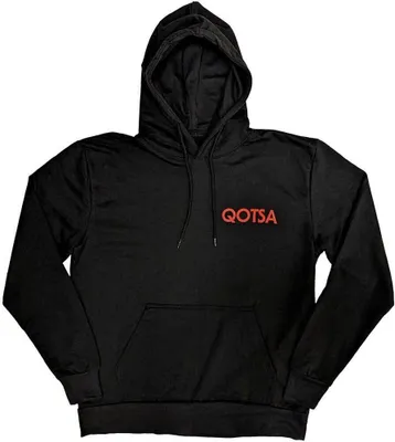 Obrázok produktu pre Queens Of The Stone Age - Mikina s kapucňou a logom pre mužov/dámy Uni RO11301 (L) (Black)