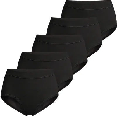 Produktbild von ESGE 5er-Pack Basic - Feinripp Taillenslip Slip in weicher und elastischer Feinripp-Qualität, Atmungsaktiv und hautfreundlich, Elastischer Softbund