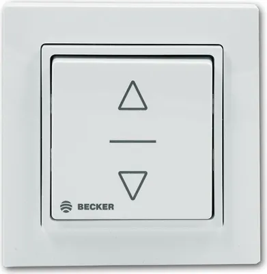 Produktbild von Becker Centronic EasyControl EC42 Rollladenschalter Unterputz weiß