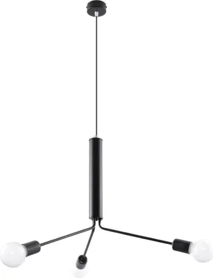 Image de Suspension ORALIA 3 lampes Noir LUMILO
