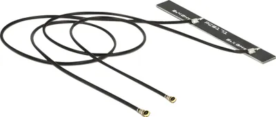 Obrázek produktu pro DeLOCK 89571, 5 dBi, 2.4 - 2.483 / 5.15 - 5.85 GHz, 50 ohm, MHF, Samice/samice, 1 W