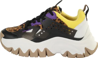 Obrázok produktu pre Trail One - Animal Mix / Purple / Yellow Syntetická koža : 41 : Normálna veľkosť: 41 Šírka: Normálna