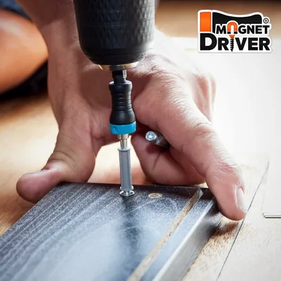 Produktbild von Magnet Driver® Magnetisches befestigen Schrauben B33 PZ, einem Blister enthält 3 Bits PZ und 3 Magnet Driver befestigen Schrauben