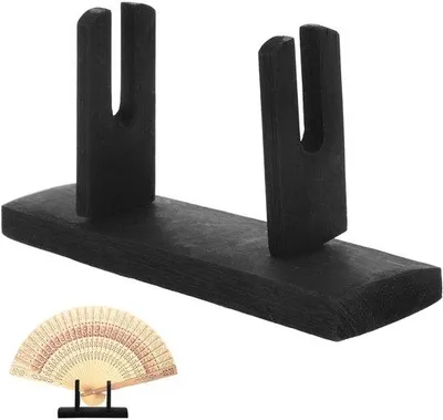 Obrázok produktu pre Japonský stojan na ventilátor – drevo – opierací stojan – 11 x 6 x 3,5 cm