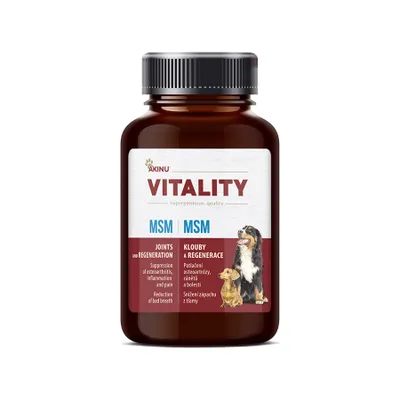 Obrázok produktu pre Akinu VITALITY MSM Doplnok stravy pre psov 200 g