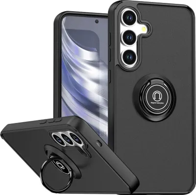 Immagine prodotto di Per Samsung Galaxy S25 FE 5G Shadow Series Design TPU + PC Cover Protettiva Nero