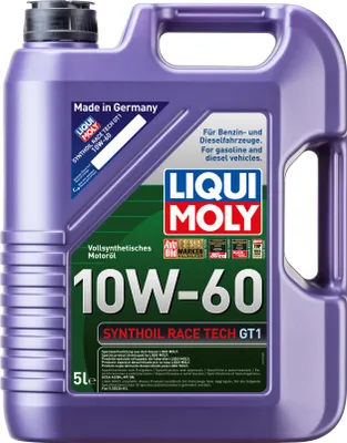 Produktbild von Liqui Moly SYNTHOIL RACE TECH GT1 10W-60 5 Liter Kanister Reifen