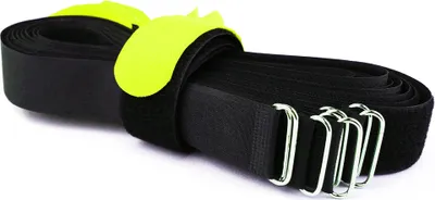 Produktbild von 10 x Klettkabelbinder 80 cm neon - Klett / Flausch auf UNTERSCHIEDLICHEN SEITEN! - DS Metallöse Goodymax®