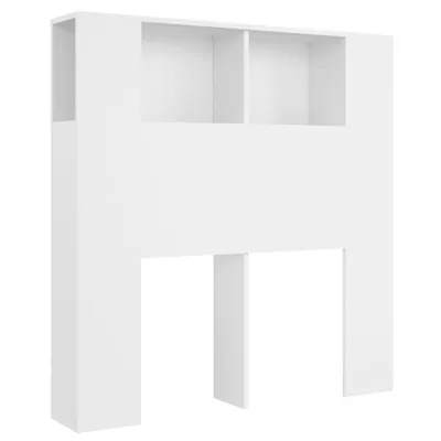 Immagine prodotto di vidaXL Comodino bianco 100 x 18,5 x 102,5 cm