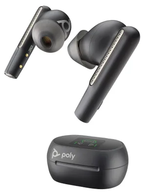Immagine prodotto di Poly Voyager Free 60+ Wlan UC Kopfhörer carbon black USB-C