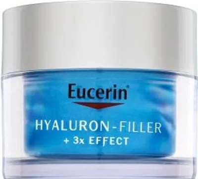 Obrázek produktu pro Eucerin Hyaluron-Filler noční krém + 3x Effect Ultra Light Moisture Booster Night 50 ml