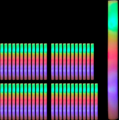 Produktbild von relaxdays 48 x LED Leuchtstab