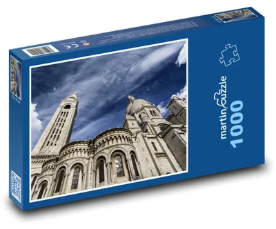 Zdjęcie produktu dla martinpuzzle - Puzzle 1000 elementów - Kościół w Paryżu