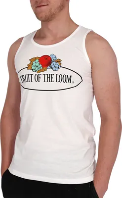 Produktbild von Fruit of the Loom ärmelloses T-Shirt mit Vintage-Logo