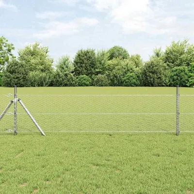 Produktbild von Zaunpfosten Silber