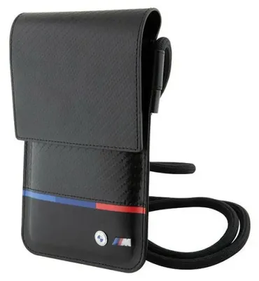 Obrázok produktu pre Bmw Bmowbpucartcbk Taška Na Peňaženku Čierna/Čierna Carbon Tricolor Line