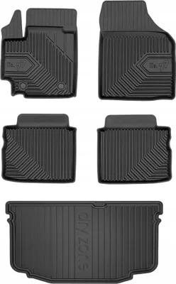 Image de SET 77 Tapis de sol et tapis de porte Suzuki Celerio Hatchback à partir de 2014-