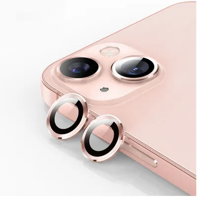 Immagine prodotto di Per Apple iPhone 15 / 15 Plus vetro protettivo lente della fotocamera vetro duro H9 rosa