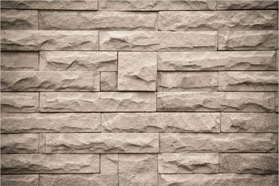 Produktbild von Wallario Poster - Steinwand grau-braun, Kunstdruck Größe: 61 x 91,50 cm