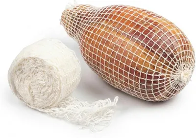 Produktbild von Schinkennetz elastisch 15 cm x 5 m – Profi Fleischernetz für Wurst, Schinken & Rollbraten, reißfest & hitzebeständig