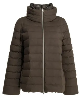 Produktbild von HERNO Damen Kurzjacke aus Polyester, braun - Größe 42