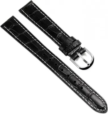 Produktbild von Casio Ersatzband Uhrenarmband Leder 14mm schwarz LTP-1308L LTP-1308