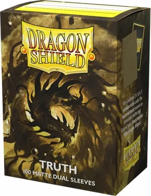 Produktbild von Dragon Shield Truth, Kartenhülle, Braun, 100 Stück(e)