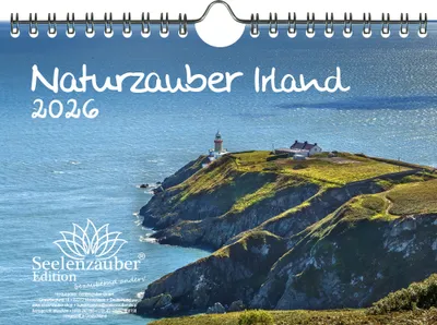 Produktbild von Naturzauber Irland DIN A5 Kalender für 2026 Natur Reise Land Urlaub - Seelenzauber
