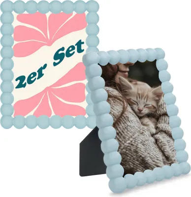 Image de Set de cadres photo 15 x 20 cm Bubble-Design cadre déco bleu pastel