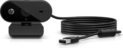 Zdjęcie produktu dla HP Kamera internetowa 320 FHD, 1920 x 1080 px, Full HD, 30 fps, Dom, USB, Czarny