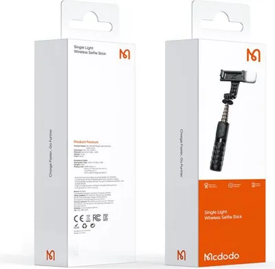 Immagine prodotto di Bastone Selfie Per Telefono Mcdodotripod Treppiede Bluetooth Ss-1781 Nero