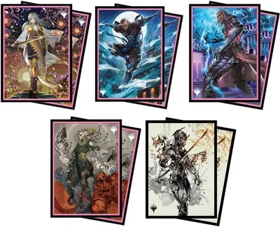 Produktbild von Ultra Pro - Deck Protector Standard Sleeves - Magic: Kamigawa Neon Dynasty (100) Tezzeret, Betrayer of Flesh / V3