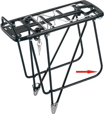 Image de Sacoches de vélo - Support Pletscher Noir