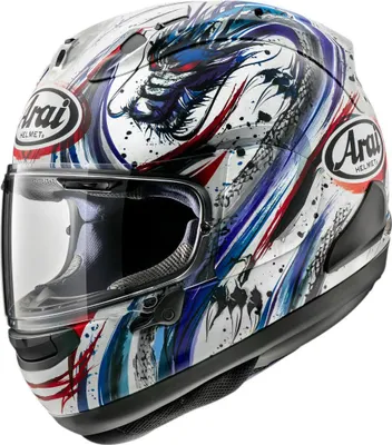 Image de ARAI RX-7V EVO KIYO TRICO Casque - Réplique