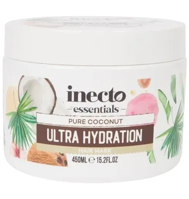 Produktbild von Inecto Essentials Haarkur - Haarpflege - Spülung - Pure Coconut - Haarmaske