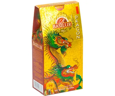 Zdjęcie produktu dla Basilur DRAGON GOLD herbata czarna ORANGE PEKOE - 75g