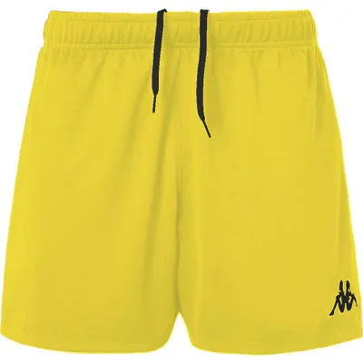 Immagine prodotto di Pantaloncini Kappa Sanremo, colore giallo, taglia standard da uomo