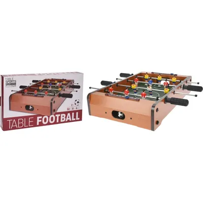Obrázok produktu pre Drevený stolný futbal 50x31x9,5 cm