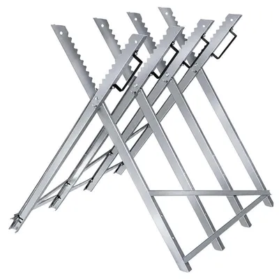 Obrázok produktu pre RealG RC-K-2450 Skládací kovový stojan na řezání dřeva 83 x 83 x 78 cm