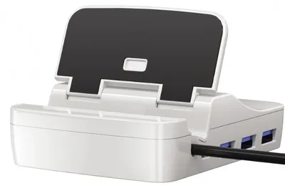 Obrázek produktu pro Hub USB-C 8 v 1 – dokovací stanice – HDMI 4K – USB 3.0 – čtečka karet – PD 100 W – pro Switch/notebook
