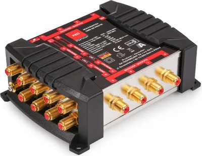 Produktbild von Opticum OMS 9x PRO-TR Series Multischalter 9/8 (für 2 Satelliten & 8 Teilnehmer)