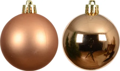 Image de Boules de Noël en plastique 10cm 4 pièces - Brandy